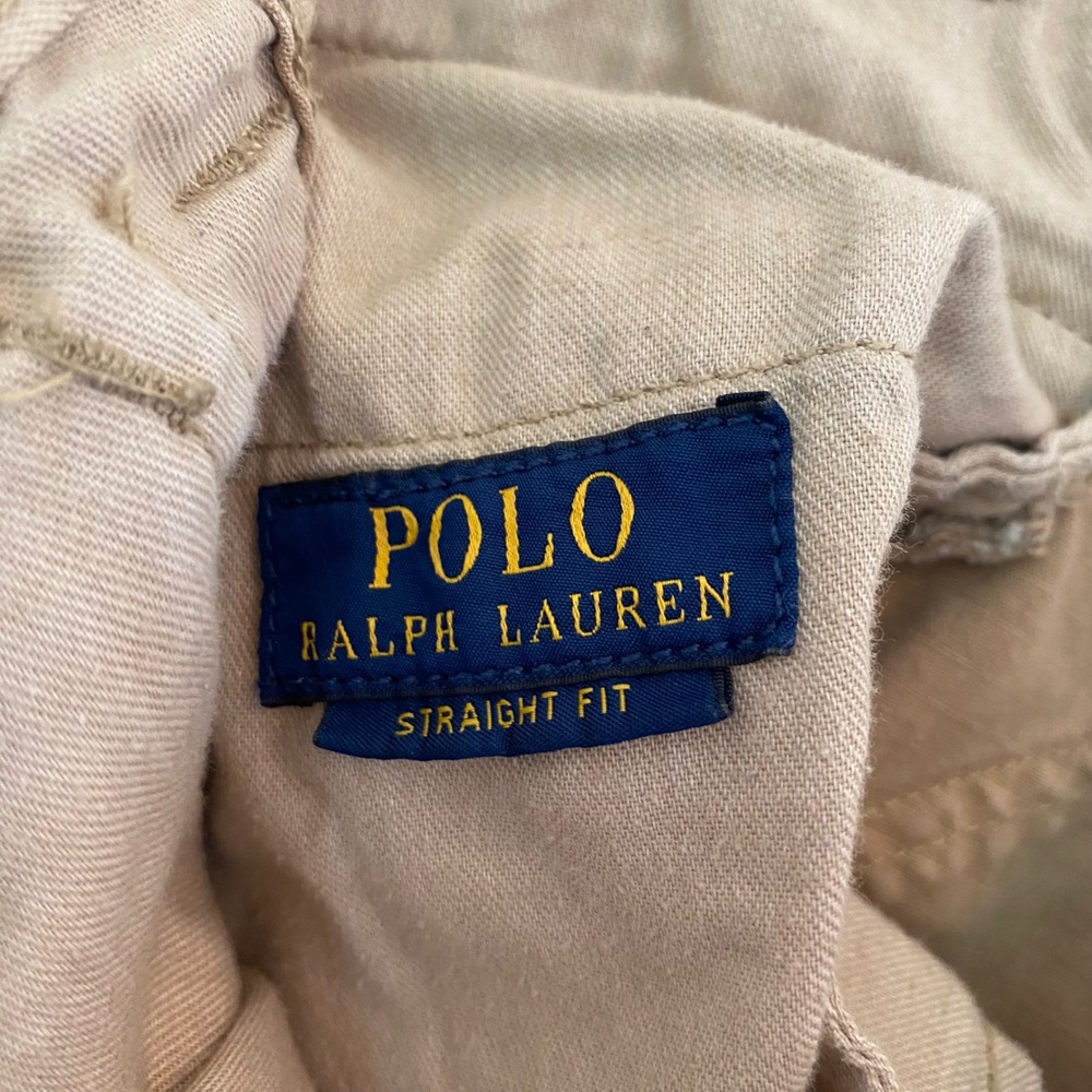 Polo Ralph Lauren RLPC Trousers 30x29 Combat Tan Pants OG 107 GS Military Cargo - Picture 3 of 14